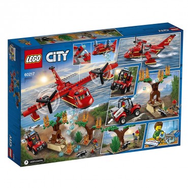 LEGO CITY Fire Plane Building Blocks For Kids 60217